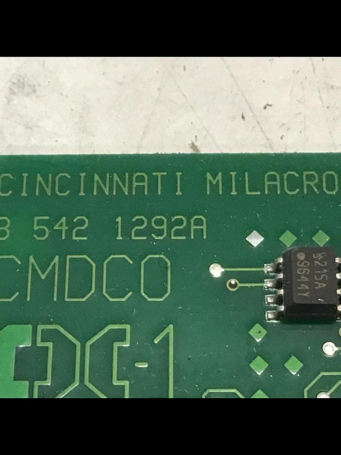 Used CINCINNATI MILACRON Circuit Board 3-542-1292A / BRACKET Used