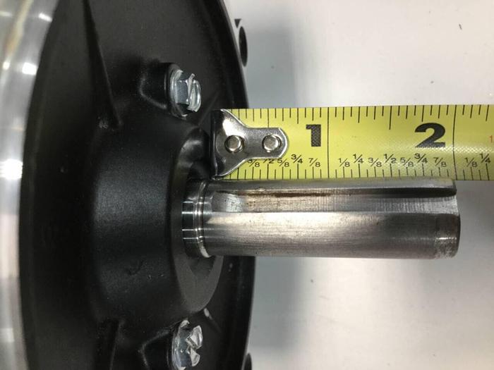 Used MARATHON .5 HP Induction Motor LVH 56H17T2017A #98140