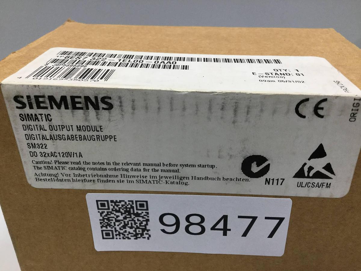 SIEMENS Digital Output Module 6ES7 322-1EL00-0AA0 #98477