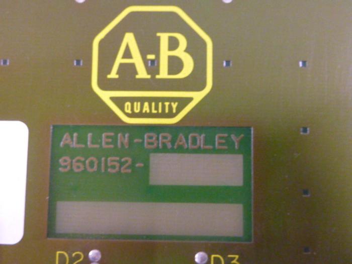 Used ALLEN BRADLEY Chassis Board 960152 #46972 DNL SCRAPPED