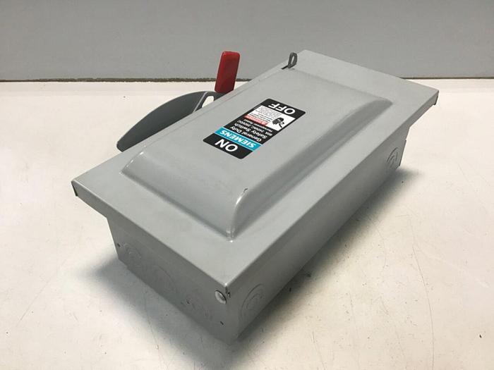 Used SIEMENS General Duty Safety Disconnect Switch GF322N VBII #137856