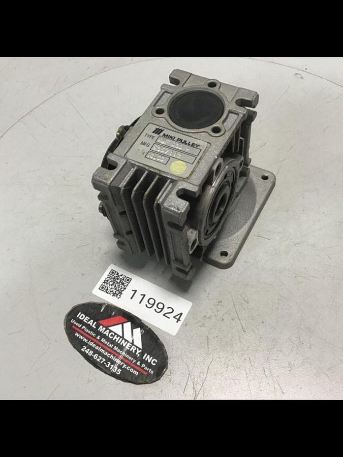 Used MIKI PULLEY Gear Reducer RWF-030 USED