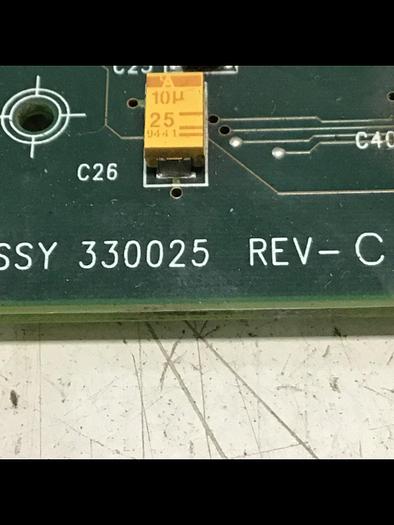 Used VAN DORN Analog Circuit Board 330025 PC330-025 Used