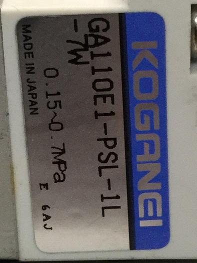 Used KOGANEI Block w/ Valves PBM6P-3W #104870