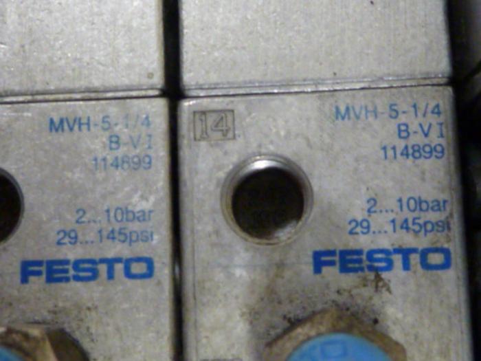 Used FESTO Control Block / Valve Terminal IFB8-02 #52864