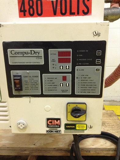 Used CONAIR FRANKLIN CD30 Desiccant Dryer w/Hopper CD30 HOP Used