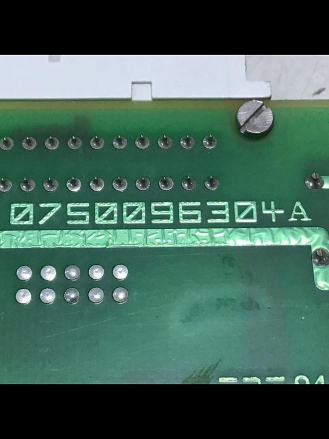 Used SEPRO ROBOTIQUE Control Board 0750096304A USED