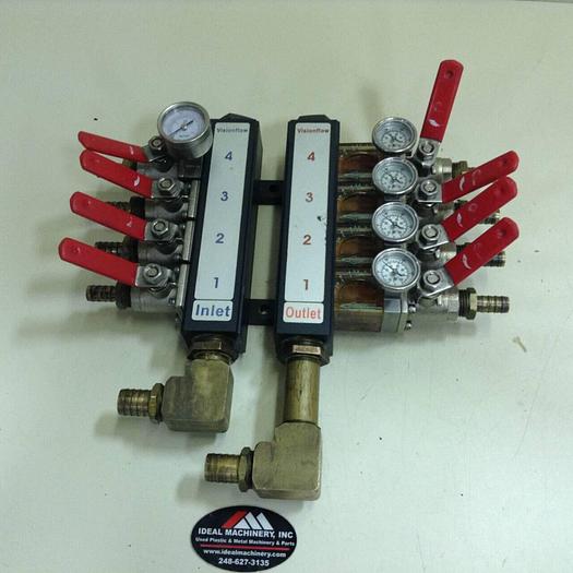Used PPE Visionflow Meter / Manifold FLOWMETER941 #78946