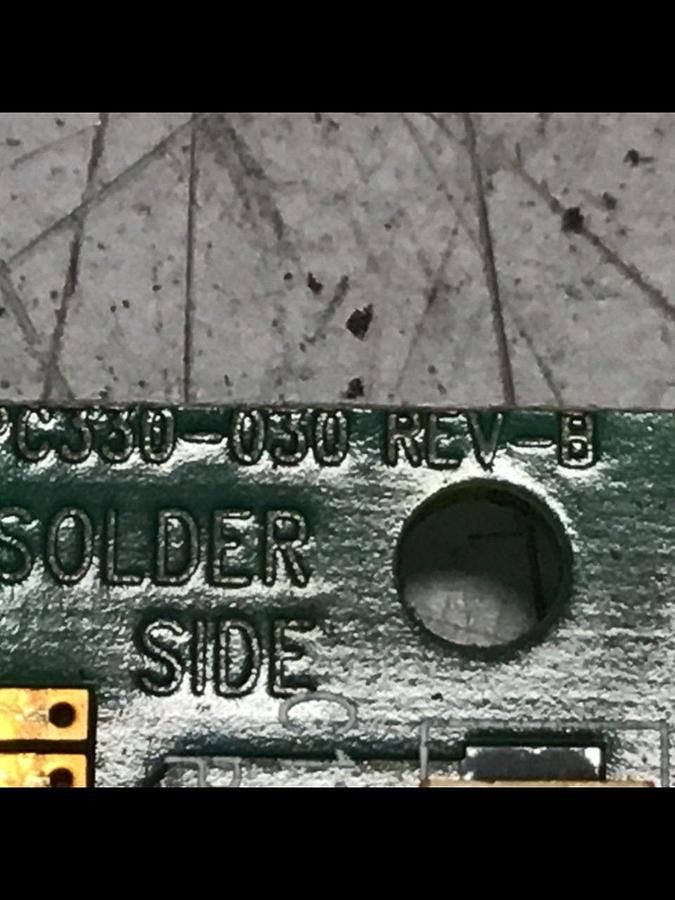 Used VAN DORN Temperature Circuit Board PC330-021 330-021 #143172