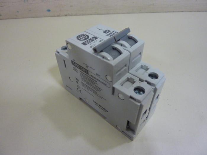Used ALLEN BRADLEY 5 Amp Circuit Breaker 1492-CB1/G050 SER C #63803