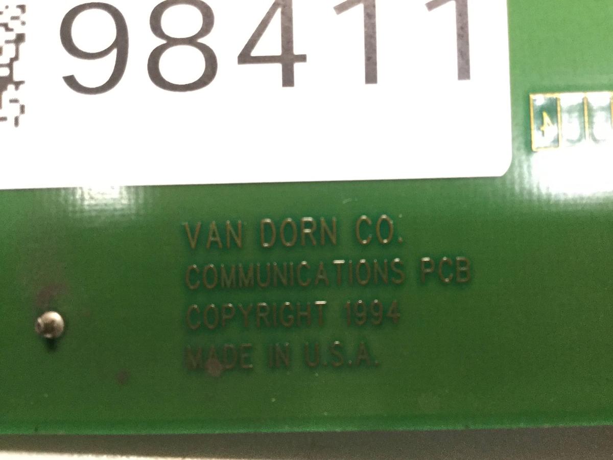 Used VAN DORN Communication Board PC330-081 330-081 Used