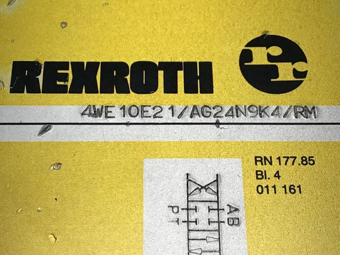 Used REXROTH Valve 4WE10E21AG24N9K4RM #116364
