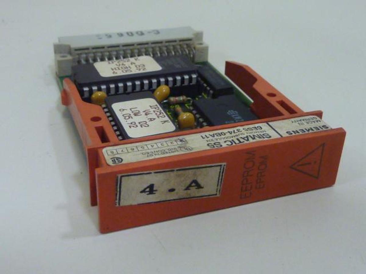 Used SIEMENS / VAN DORN SIMATIC S5 Memory 6ES5 374-0BA11 Used
