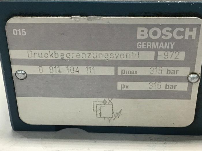 Used BOSCH Valve 0 811 104 111 #144595
