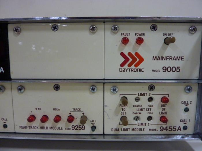 Used DAYTRONIC Mainframe Rack & Controls 9005 #55594