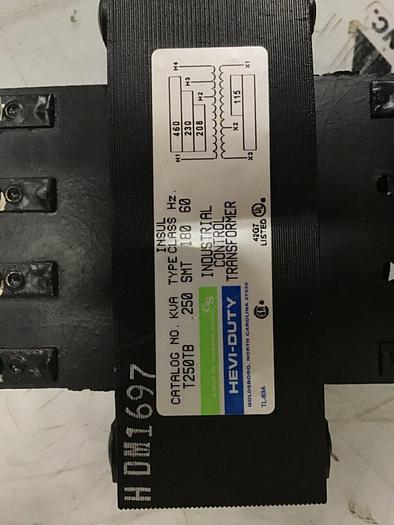 Used GENERAL SIGNAL .250 kVA Transformer T250TB #127270