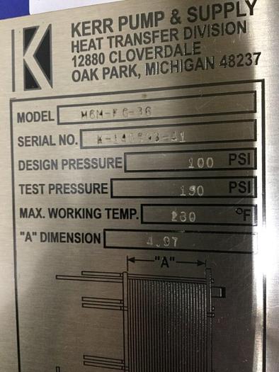 Used KERR Pump M6M-FG-36 #111508