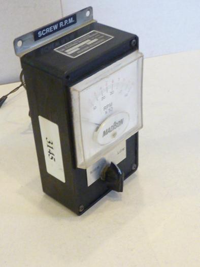 Used MADISON Tachometer Indicator 200 #3146