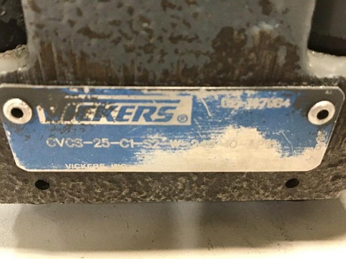 Used VICKERS Relief Valve CVGC 3 W 125 10 Used