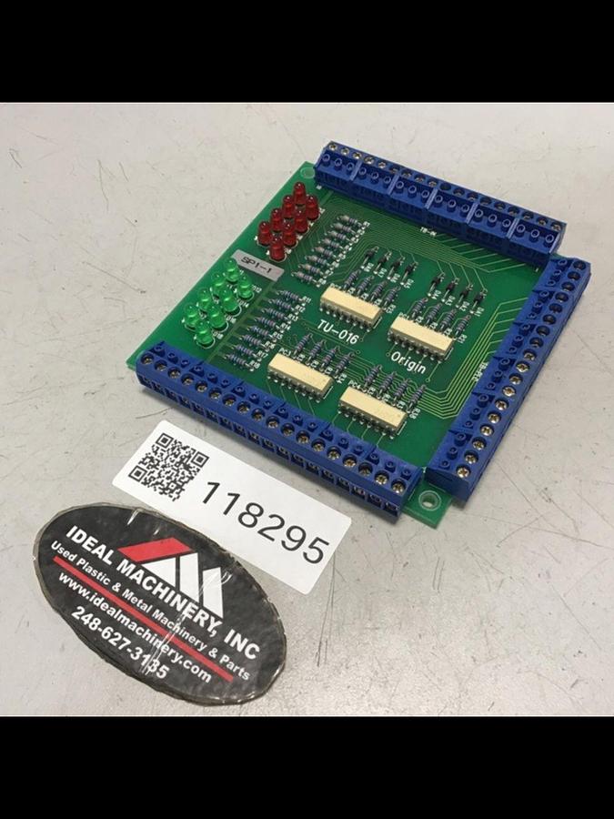 Used ORIGIN ELECTRIC Circuit Board TU-016 USED