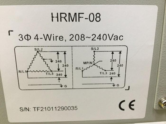 Used METAL FABRICATOR 8 Zone Hot Runner HRMF-08-A1ST