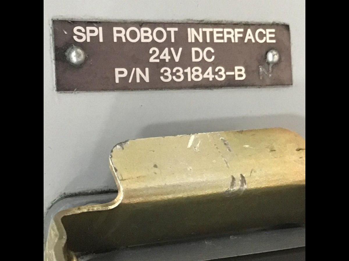 Used SPI Robot Interface 331843-B Used
