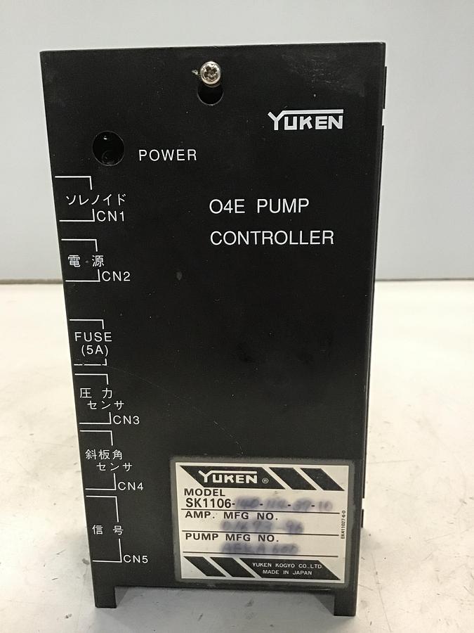Used YUKEN SK1106-140-114-37-10 Pump Controller Used #141979