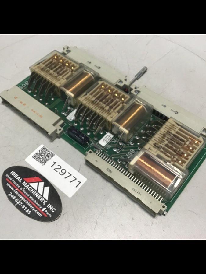 Used ARBURG Relay Circuit Board ARB 657 USED