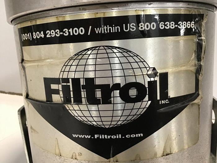 Used FILTROIL Van Dorn Filter BU-100 USED