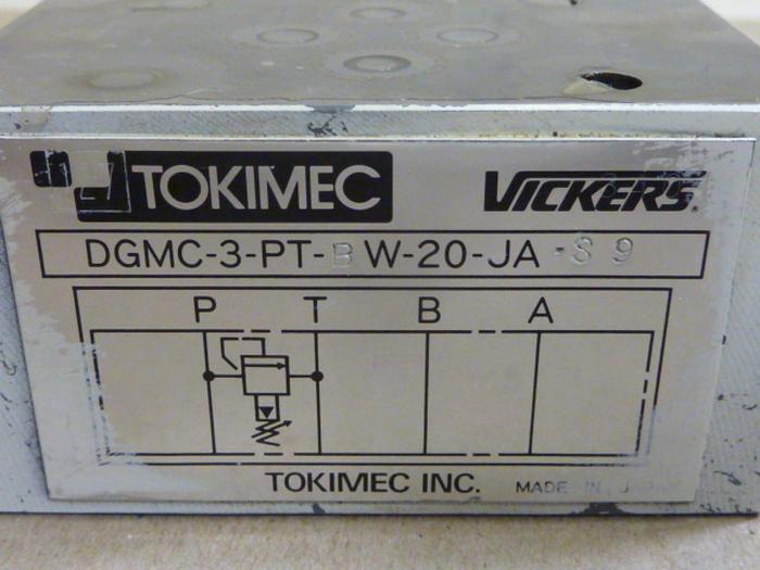 Used VICKERS Valve DGMC3PTBW20JAS9 #64607