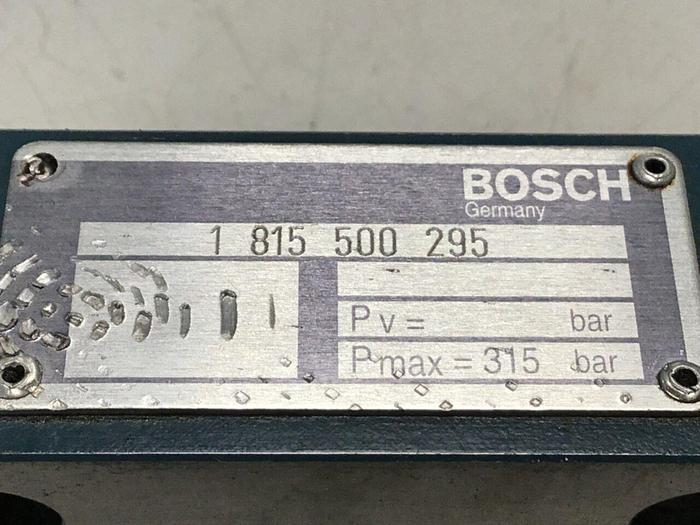 Used BOSCH Valve 1 815 500 295 #126177