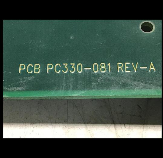 Used VAN DORN Communication Board PC330-081 330-081 Used