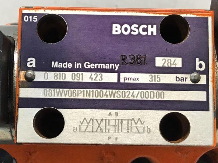 Used BOSCH Directional Valve 0 810 091 423 Used