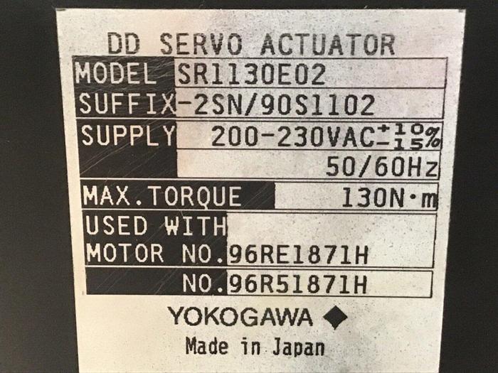 Used YOKOGAWA Servo Actuator Drive SR1130E02 Used