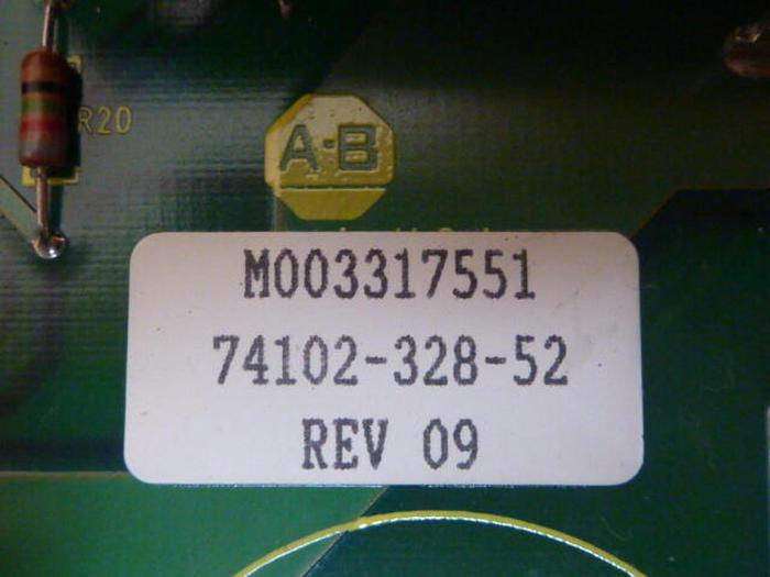 Used ALLEN BRADLEY Communication Board 74102-328-52 #36166
