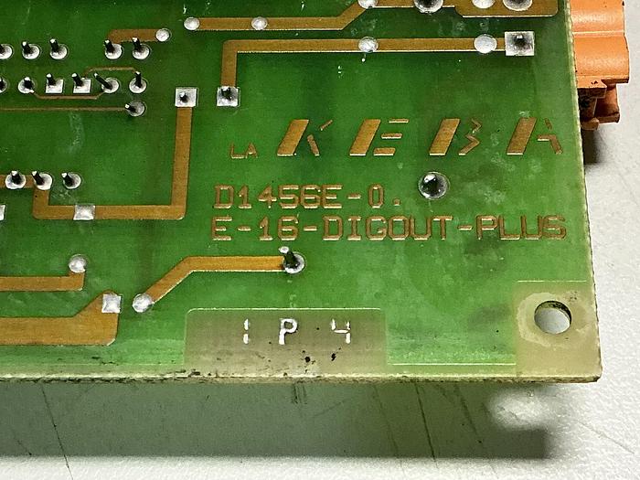 Used KEBA D1456E-0 E-16-DIGOUT-PLUS