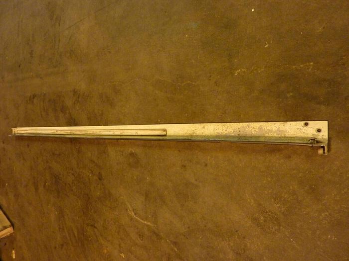 Used VAN DORN Clamp Access Door Rail Front for Injection Mold Machine USED