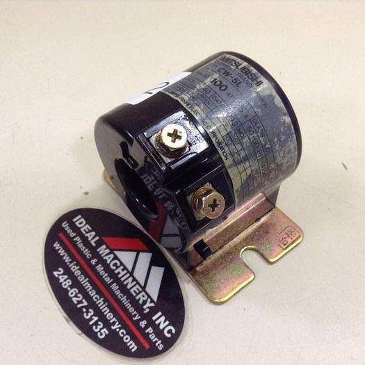 Used MITSUBISHI 0.005 kVA Current Transformer CW-5L #74222