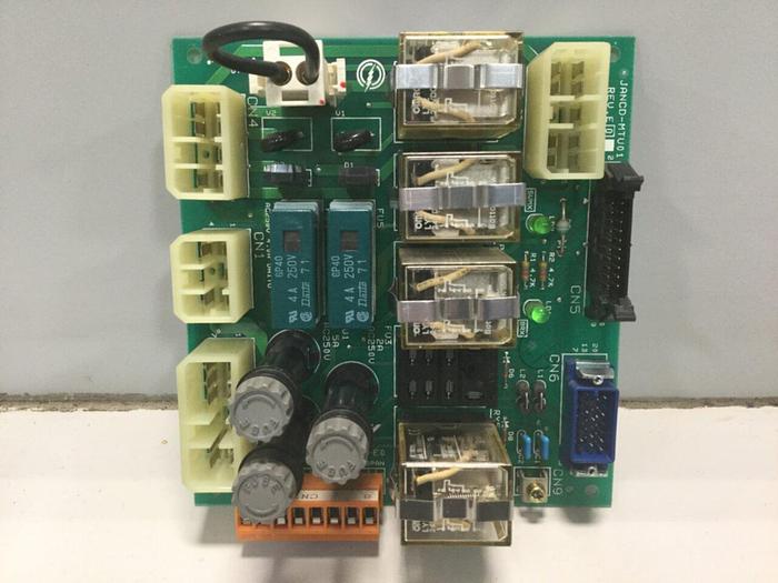 Used YASKAWA Distribution Board JANCD-MTU01 REV E0 #105483
