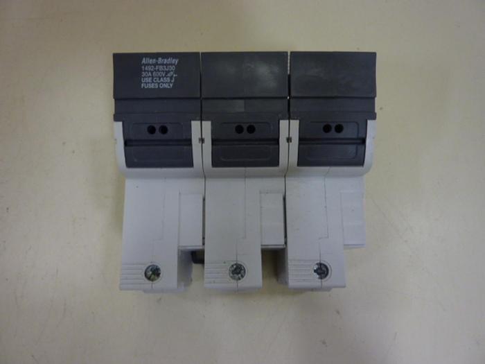 Used ALLEN BRADLEY 30 Amp Fuse Block 1492-FB3J30 #58685