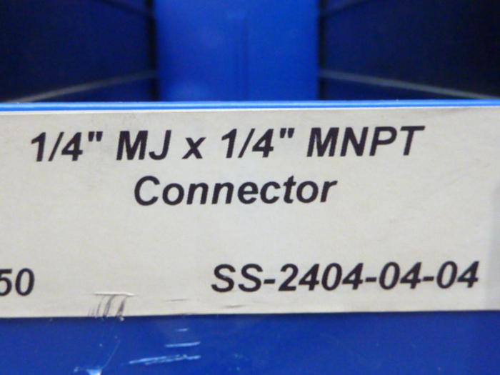 GENERIC Male Connector SS-2404-04-04 #40678 DNL SCRAPPED