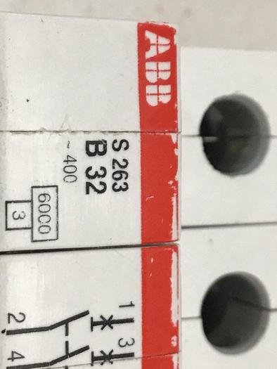Used ABB Circuit Breaker 32 Amp S263-B32 #119591