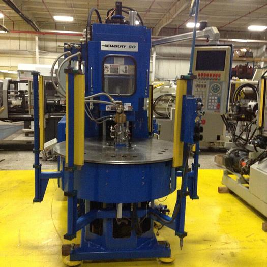 Used 2000 NEWBURY 80VTCR4 INJECTION MOLDING MACHINE USED