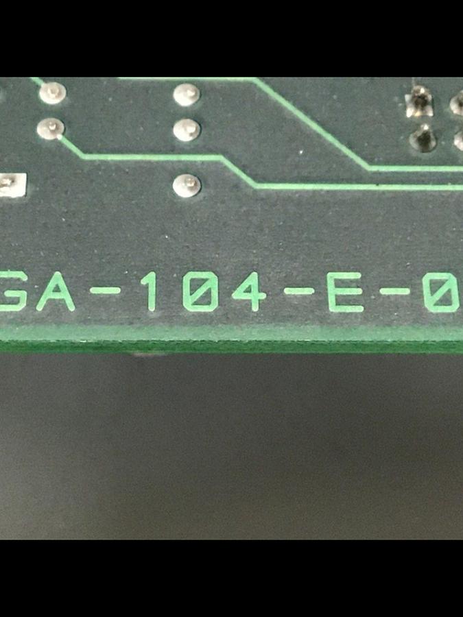 Used GAMMAFLUX Circuit Board GA-104-E-00 Used