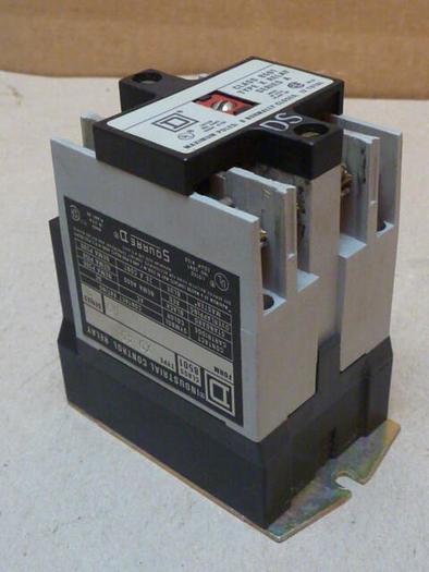 Used SQUARE D Industrial Control Relay 8501-X0 40 USED #32775