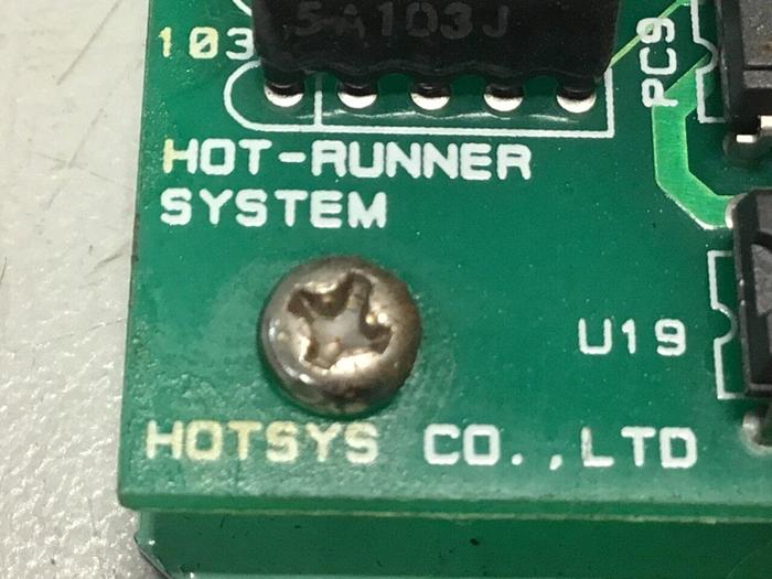 Used HOTSYS Hot Runner Card M-2 FUZZY / HR #119859