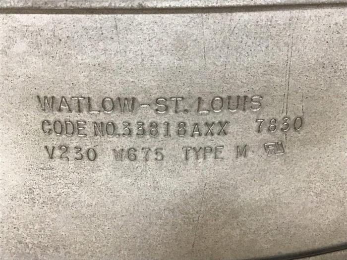 Used WATLOW 675 Watt Heater Band 33818AXX 7830 #125878