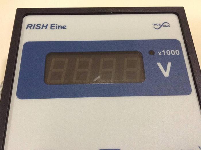 Used RISHABH Digital Panel Meter RISH EINE V #86279