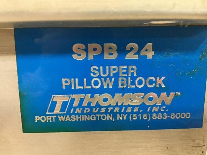 Used THOMSON Super Block Pillow Linear Bearing SPB24 #141176