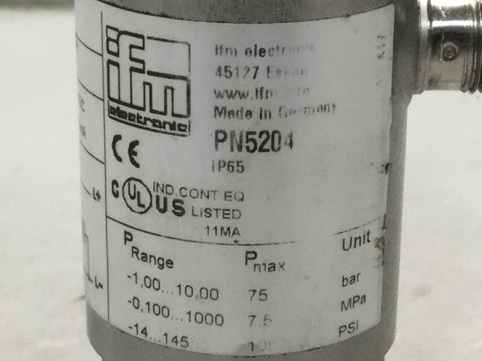 Used IFM Sensor PN5204 #101872